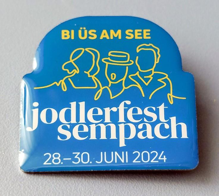 Tages-Plakette Jodlerfest Sempach 2024